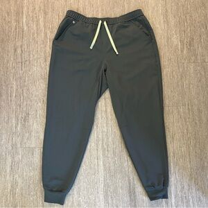 Figs Mens Green Scrub Joggers